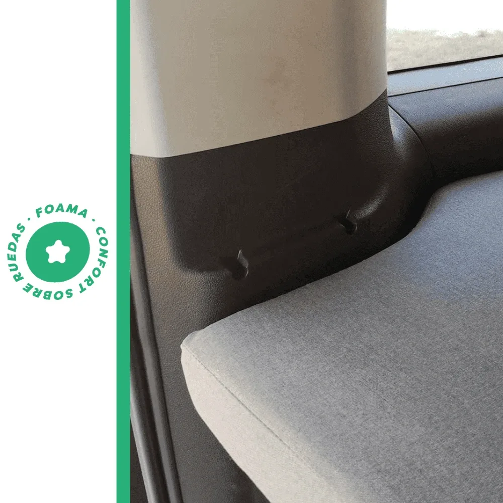 Colchón Plegable para Citroen SpaceTourer, Peugeot Traveller, Toyota Proace Verso y Opel Zafira Live 4